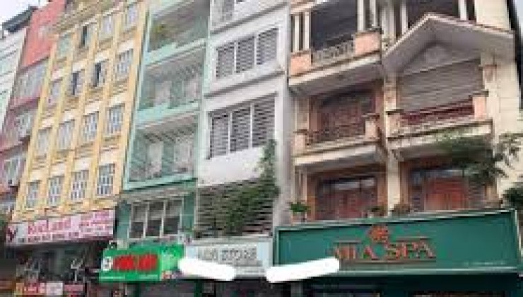 Bán gấp tòa nhà 7 tầng thang máy phố Hồ Tùng Mậu 65/70m² mặt tiền rộng 5m vỉa hè rộng  ô tô dừng đỗ thoải mái.